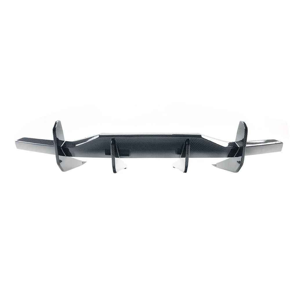 For 2020-2023 Chevrolet/Chevy Corvette C8 E-ray STG Z51 Rear Bumper Diffuser Rear Lip Splitter Spoiler Shark Fin Style Body Kit