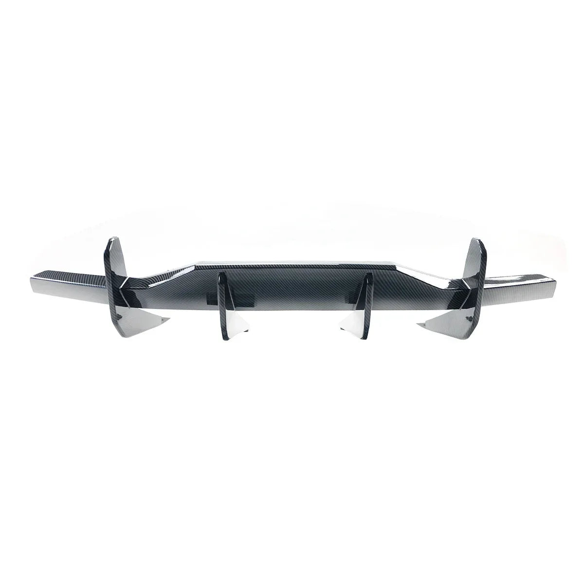 For 2020-2023 Chevrolet/Chevy Corvette C8 E-ray STG Z51 Rear Bumper Diffuser Rear Lip Splitter Spoiler Shark Fin Style Body Kit