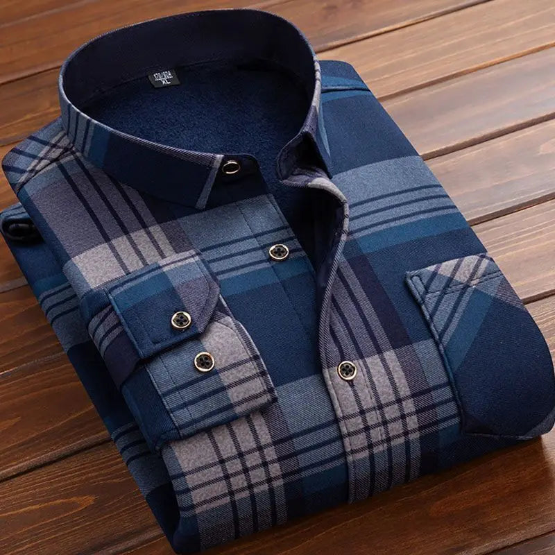 Men's Long Sleeve Plaid Shirts