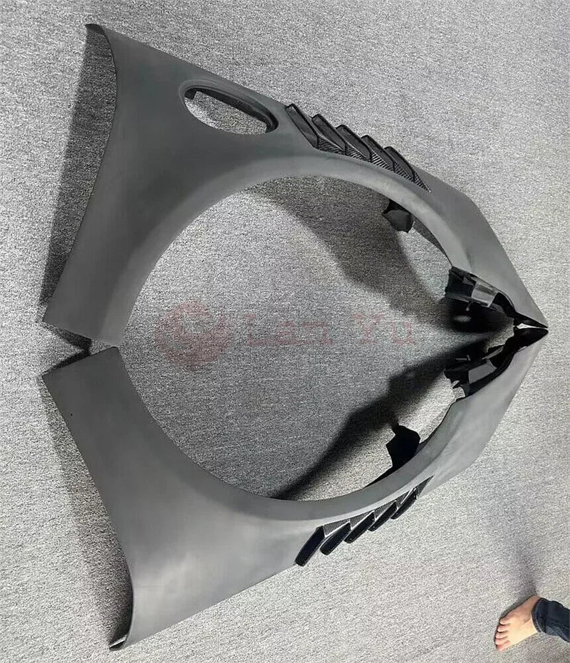 Car Modification Auto Body Parts High Glossy Carbon Fiber Front Car Side Fenders For Porsche 911 992 GT3 Style