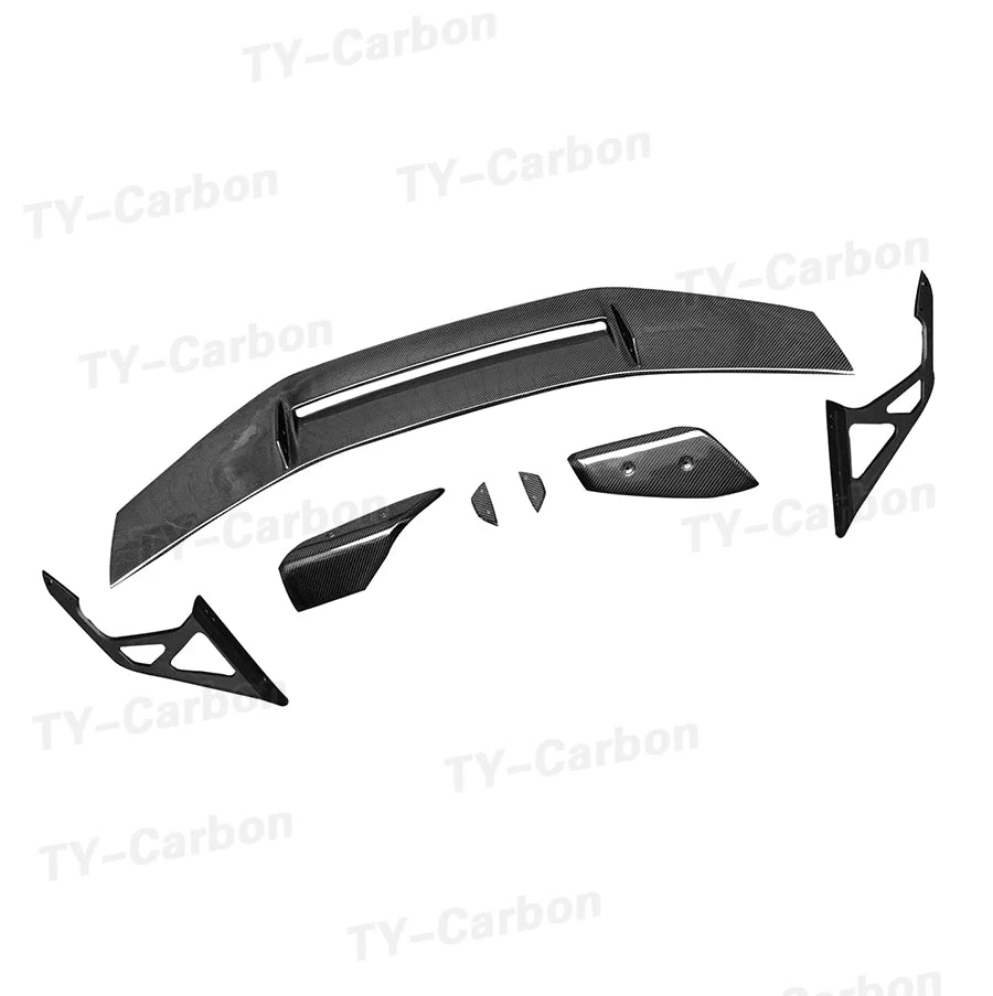 Real Carbon Fiber Rear Wing Trunk Lip Spoiler for BMW M2 M3 M4 M5 M6 G20 G22 G30 G80 G82 G42 G14 G87 F32 F30 Car Rear Trunk FRP