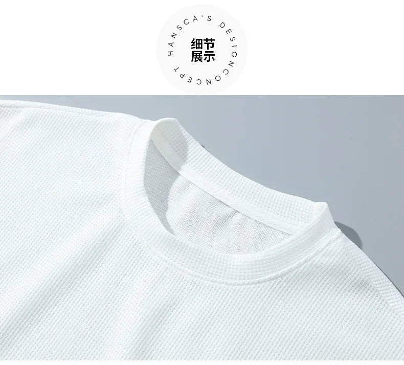 men's sportswear set, short-sleeved T-shirt