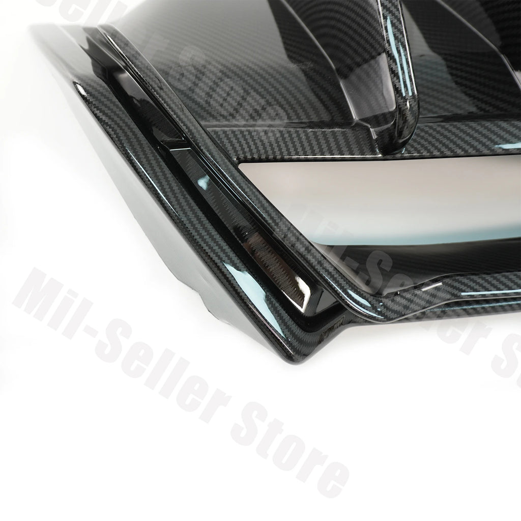 For Chevrolet Corvette C8 2020-2025 NINTE Style Rear Bumper Diffuser Non-Widebody Glossy Black Cars Accessories Body Kit
