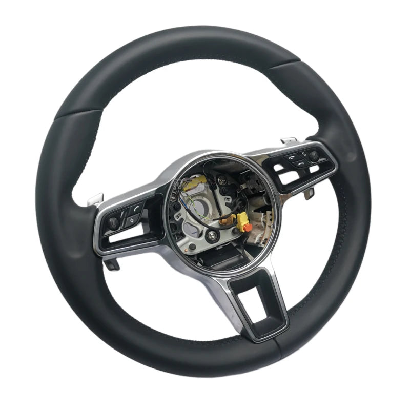 Steering Wheel For Porsche Panamera Cayenne Macan Taycan 911 992 997 970 971 955 958 987 Boxster Carrera Cayman Steering Wheels