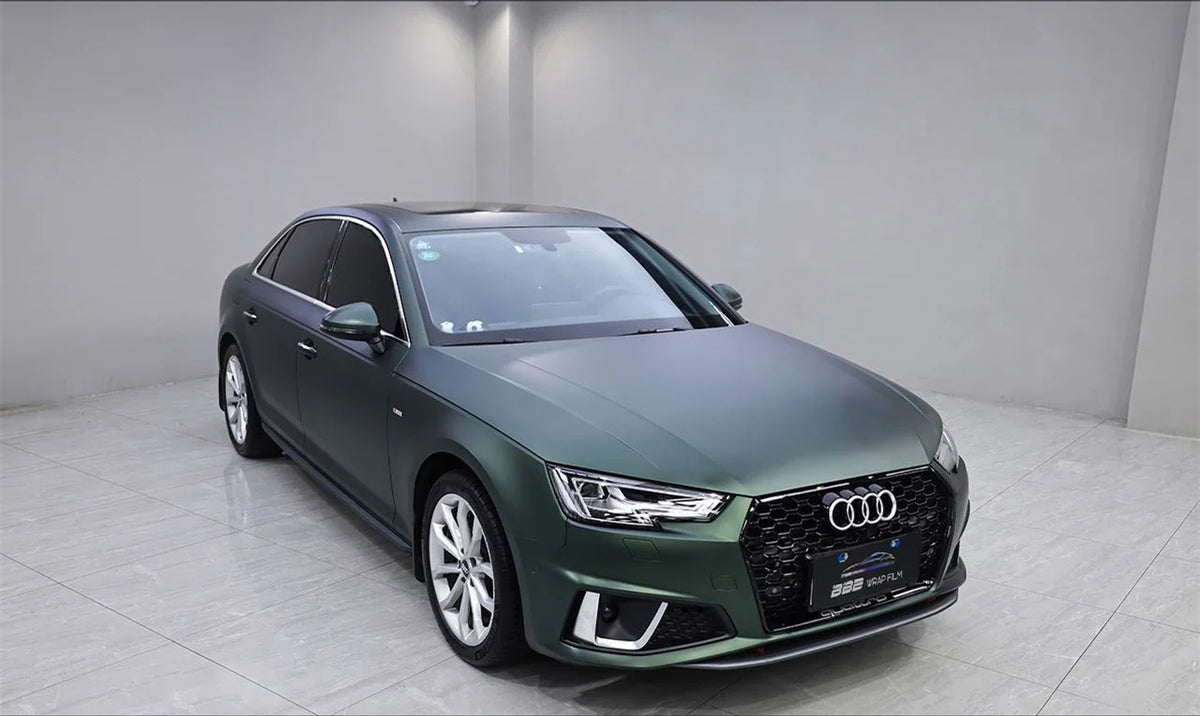 Super Matte Metallic Obsidian Lime Vinyl Wrap For Car Wrapping Covering Foil Air Bubble Free Low Tack Glue 152*18M/Roll 5x59ft