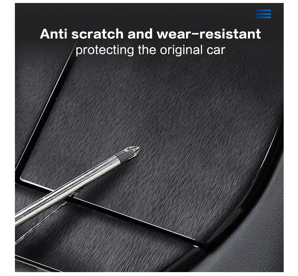 Car Stickers Black Grey Silver Brushed Aluminum  Vinyl Wrap Film Metallic Car Wrap Foil Sticker For Car Motorcycle Computer Skin
