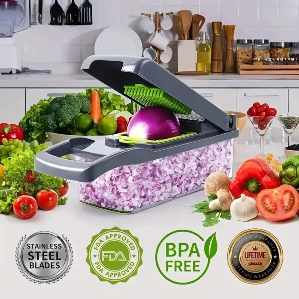 16 in  Multi functional Vegetable Chopper