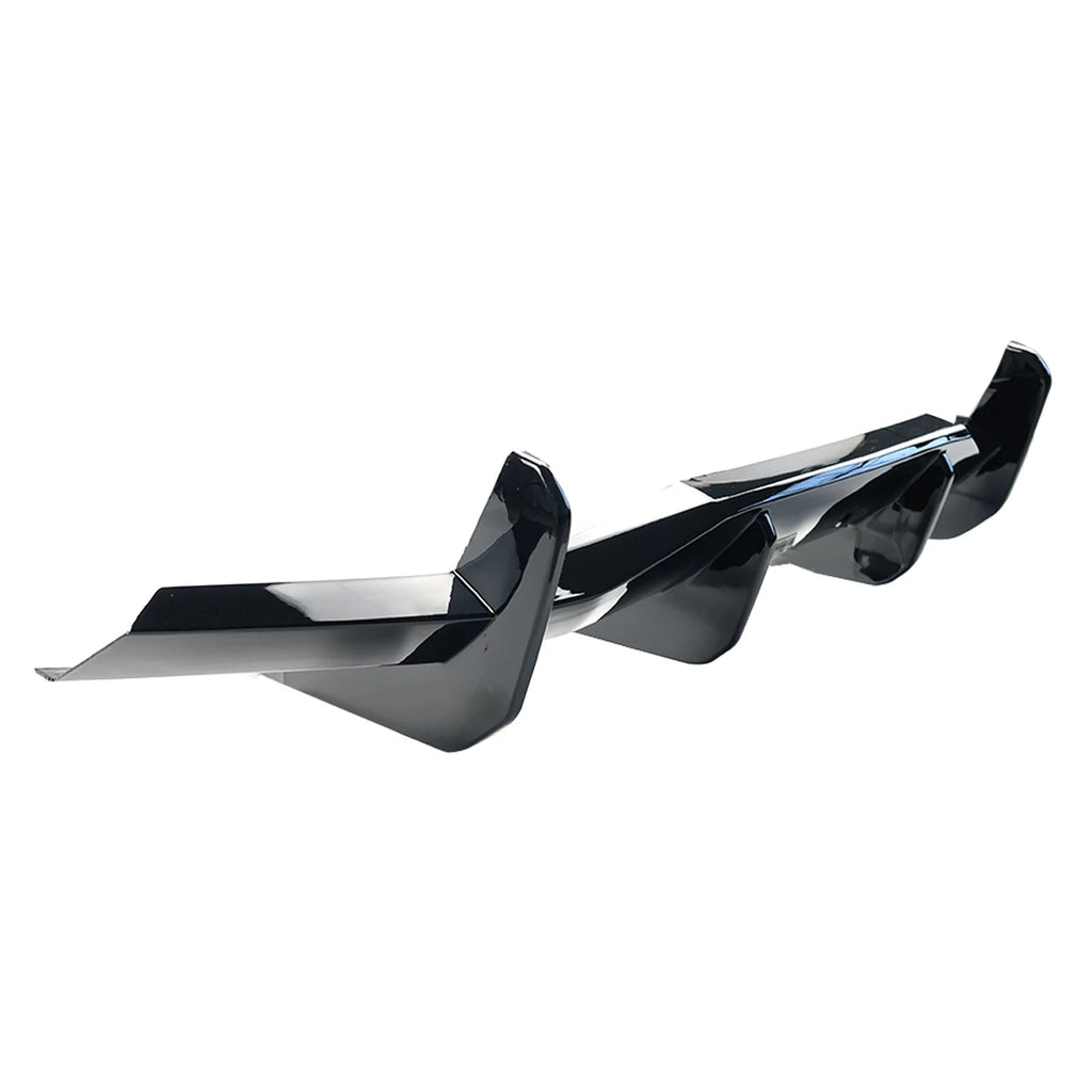 For 2020-2023 Chevrolet/Chevy Corvette C8 E-ray STG Z51 Rear Bumper Diffuser Rear Lip Splitter Spoiler Shark Fin Style Body Kit