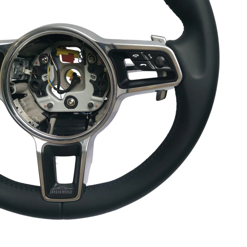 Steering Wheel For Porsche Panamera Cayenne Macan Taycan 911 992 997 970 971 955 958 987 Boxster Carrera Cayman Steering Wheels