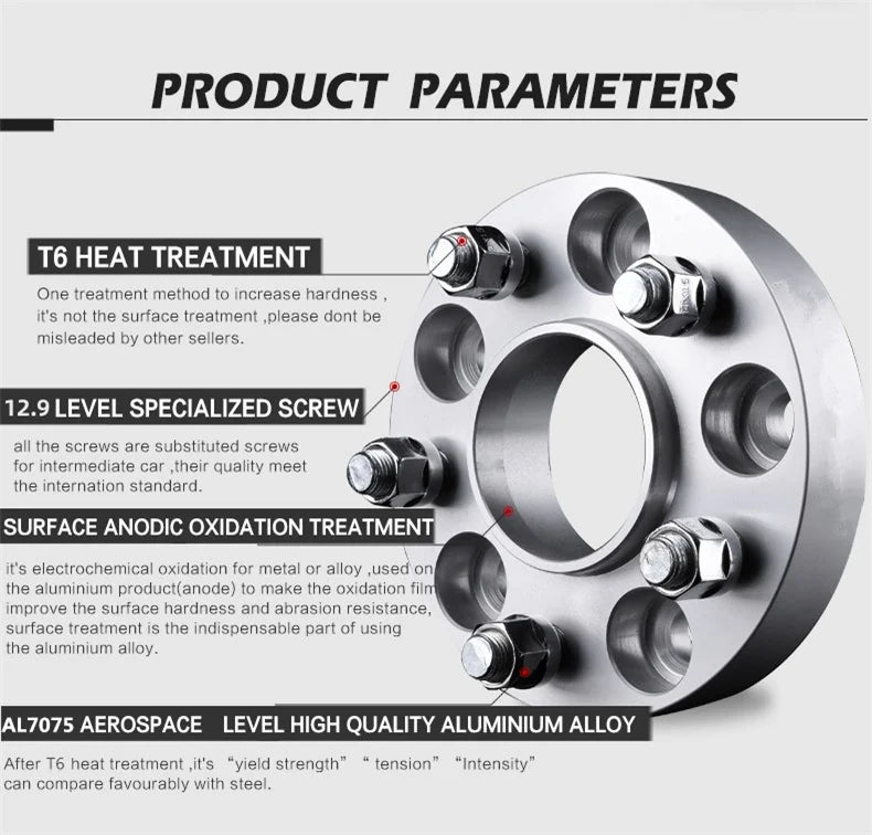 Embers Wheel Spacers 5x114.3 CB 60.1mm M12x1.5 Adapter For Lexus ES GS HS IS NX RC RX SC Toyota Camry RAV4 Suzuki SX4 1 Piece