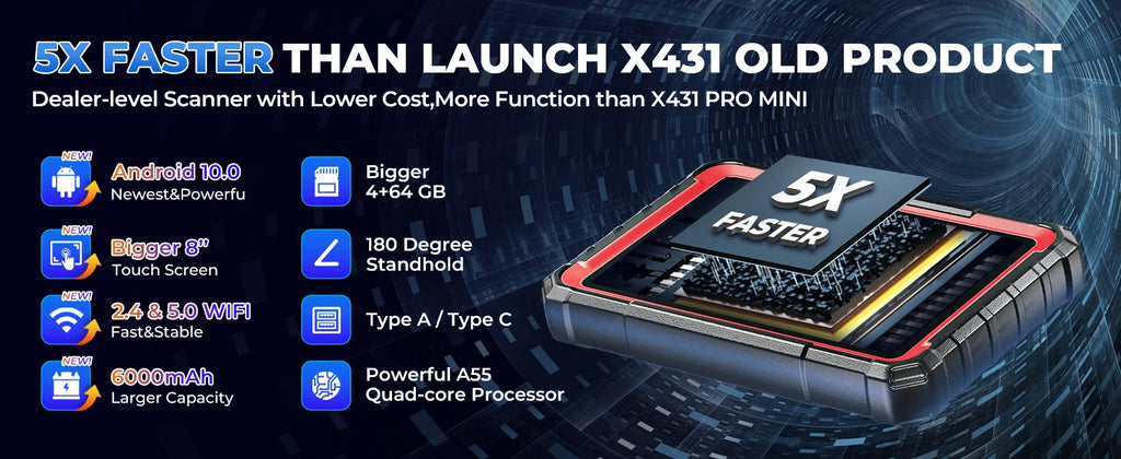 2026 LAUNCH X431 PRO Elite Bidirectional Scan Tool, 32+ Services, ECU Coding, All-in-One Full System Diagnostic Scanner