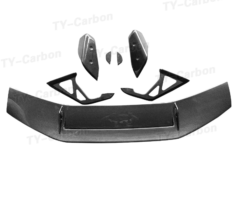 Real Carbon Fiber Rear Wing Trunk Lip Spoiler for BMW M2 M3 M4 M5 M6 G20 G22 G30 G80 G82 G42 G14 G87 F32 F30 Car Rear Trunk FRP