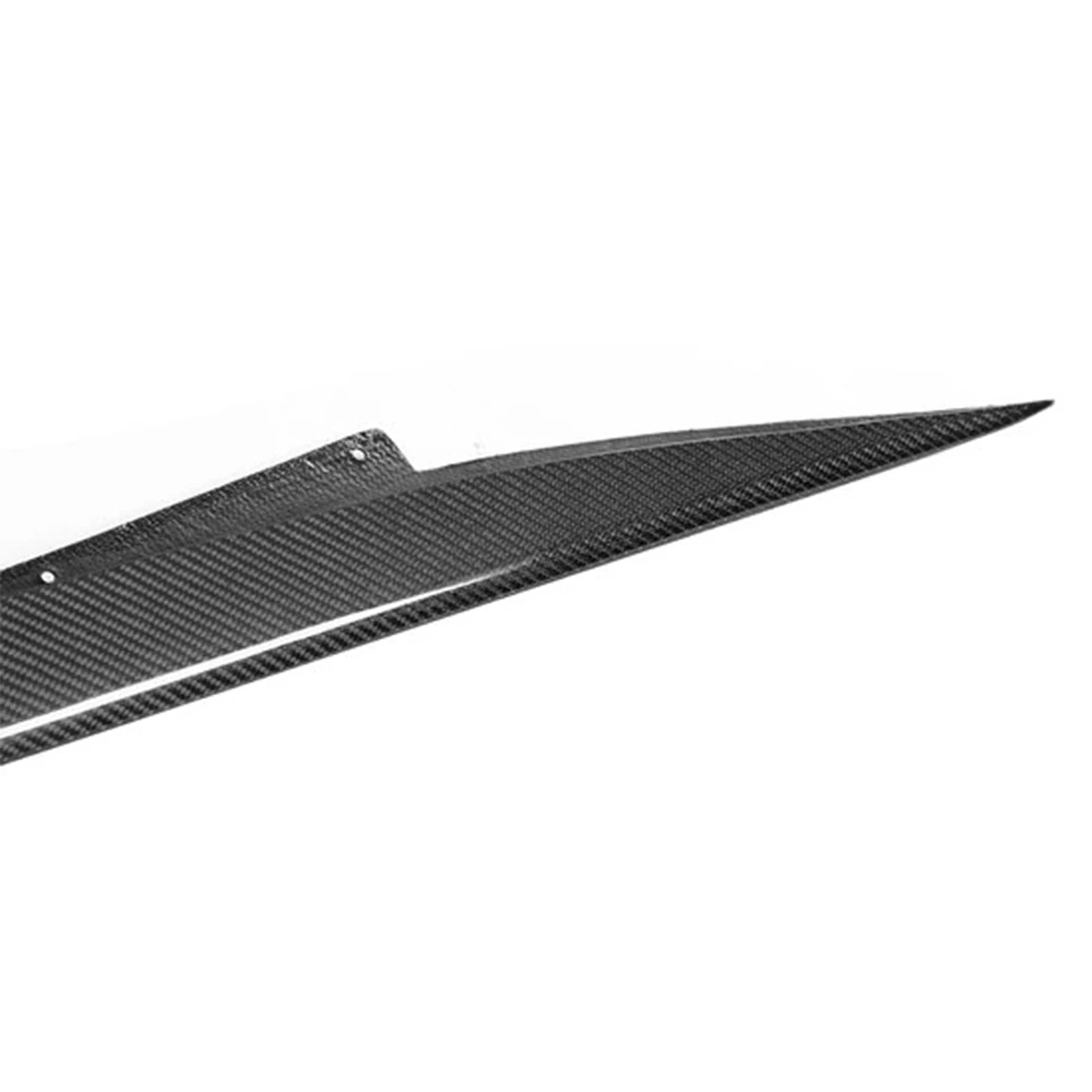 Side Skirts Extension Splitters Fender For Chevrolet Corvette C8 2 Door Z51 Stingray STG 3 2020-2024 Carbon Look Glossy Black