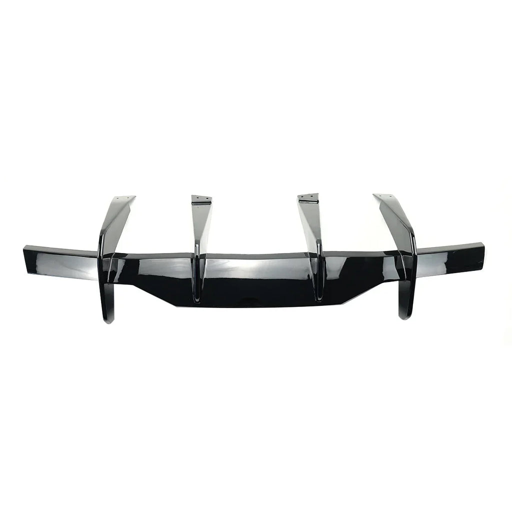 For 2020-2023 Chevrolet/Chevy Corvette C8 E-ray STG Z51 Rear Bumper Diffuser Rear Lip Splitter Spoiler Shark Fin Style Body Kit
