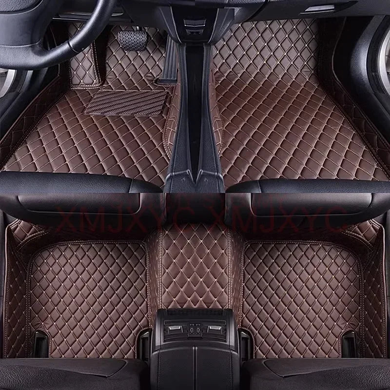 Custom 3D Car Floor Mats for BMW 7 Series G70 F01 2008-2015 F02 Long G11 G12 Long Interior Accessories Artificial Leather