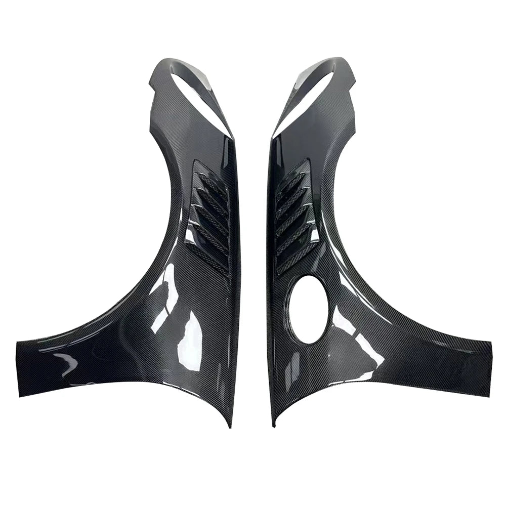 Carbon Fiber Front Fender Flares for Porsche 911 992 2021-2024 Side Fenders Air Vent Cover Trims Car Accessories
