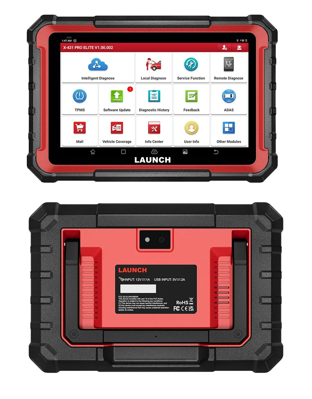 2026 LAUNCH X431 PRO Elite Bidirectional Scan Tool, 32+ Services, ECU Coding, All-in-One Full System Diagnostic Scanner
