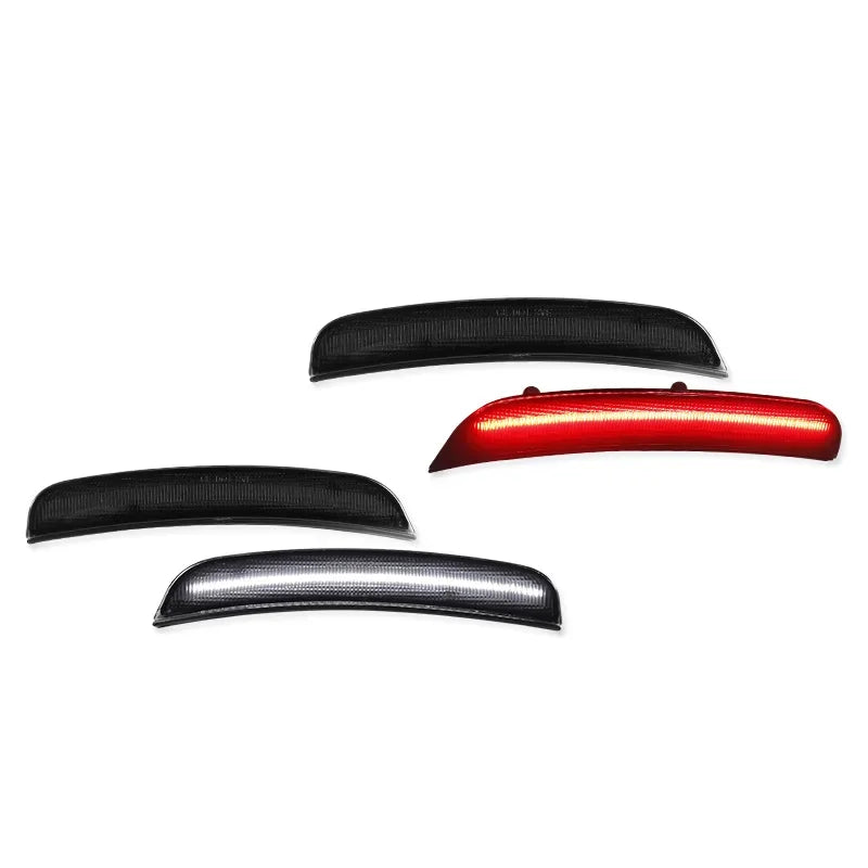 Front Rear Fender Side Marker Lights For Dodge Charger 2015 2016 2017 2018 2019 2020 2021 LED Turn Signal Lights Parking Lights