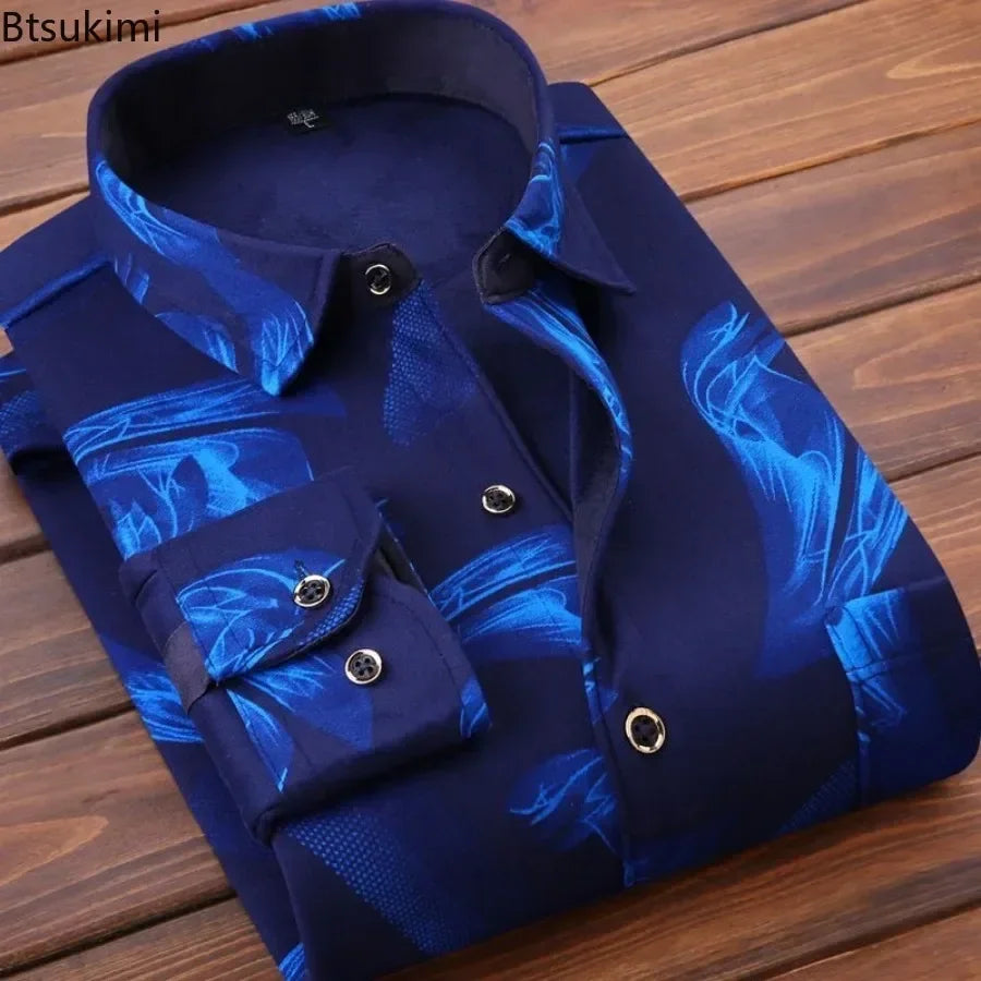 Men's Long Sleeve Plaid Shirts