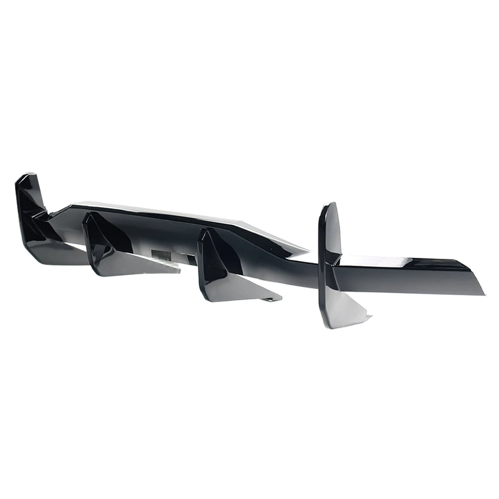 For 2020-2023 Chevrolet/Chevy Corvette C8 E-ray STG Z51 Rear Bumper Diffuser Rear Lip Splitter Spoiler Shark Fin Style Body Kit