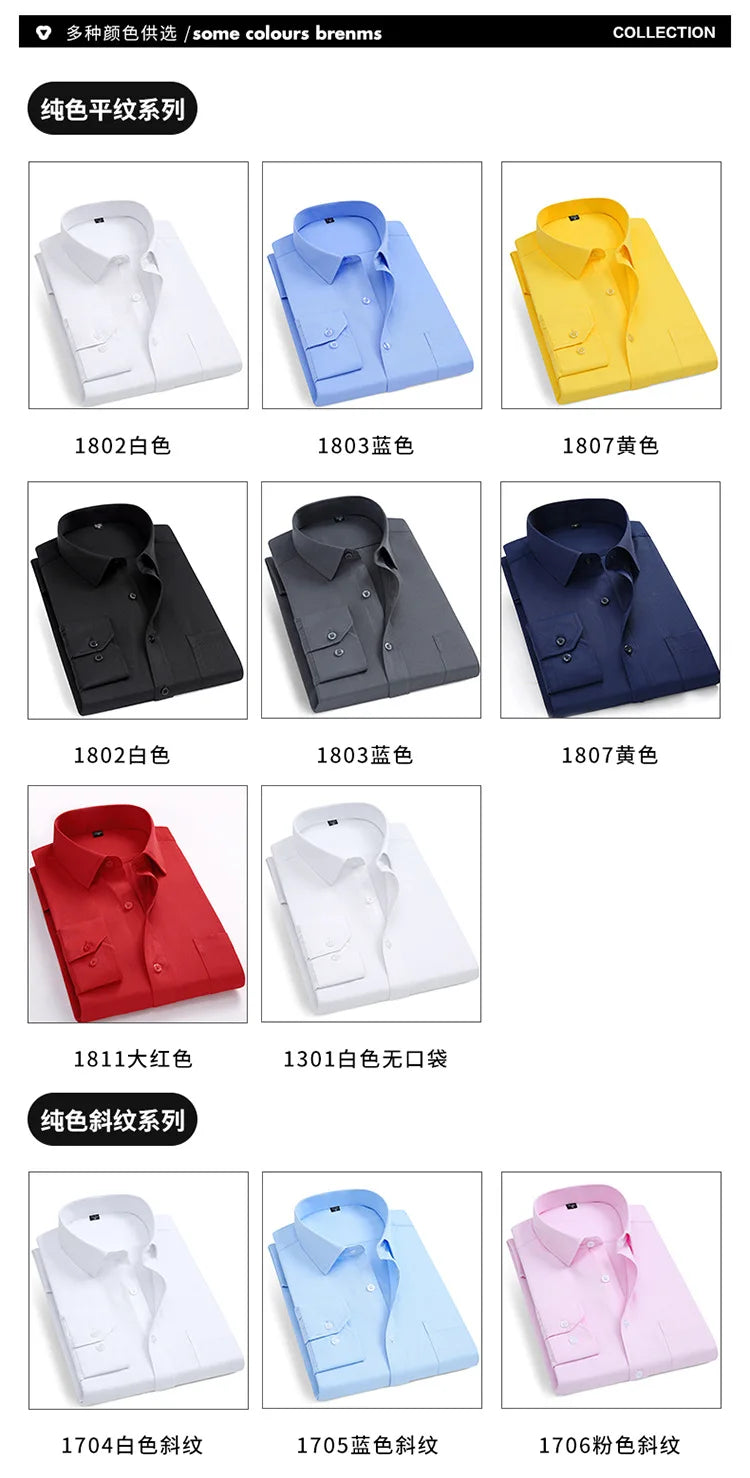 Men's Striped long-sleeved Shirt