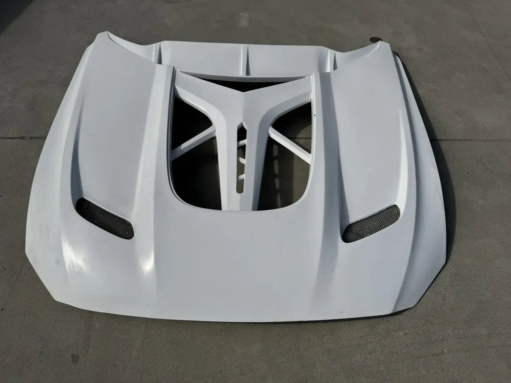 Dawn Style Wide Body kit for Ford Mustang 2018-2022 Car Front Bumpers Fender Flares Honnet Hood Rear Spoiler Wing Bodykit