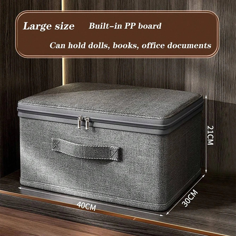 1PCS Folding Clothes Organizer , Large Capacity Quilt Organizer Multifunctional Bra Organizer Lingerie Oxford Cloth Divider