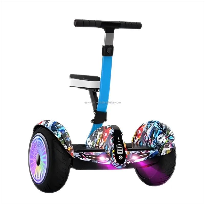 11-Inch Electric Self-balancing Scooter, Dual-motor Light Hoverboard, Two-fold Aluminum Children's Scooter