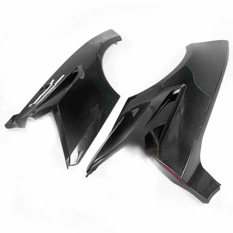 Dry Carbon Fiber Exterior Rear Quarter Panels Fenders For Corvette C8 Z06 20-Up
