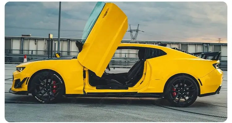 FOR Chevrolet Camaro ZL1 Style Full Body Kit Front Bumper Rear Bumper Front Lip Rear Diffuser Side Skirts Auto Parts