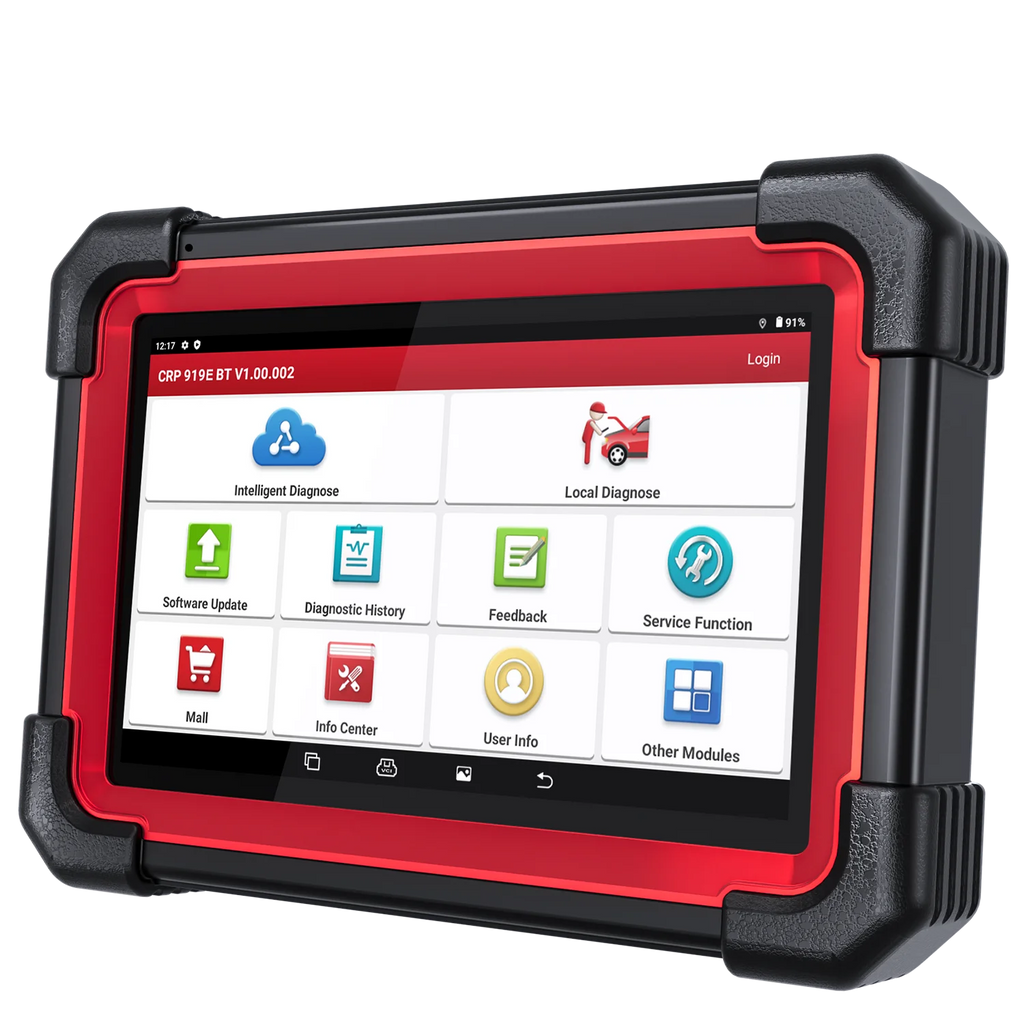 LAUNCH X431 CRP919E BT Car Diagnostic Tools CAN FD DOIP ALL Systems ECU Coding Bi-directional 35 Resets DBScar VII Auto Scanner
