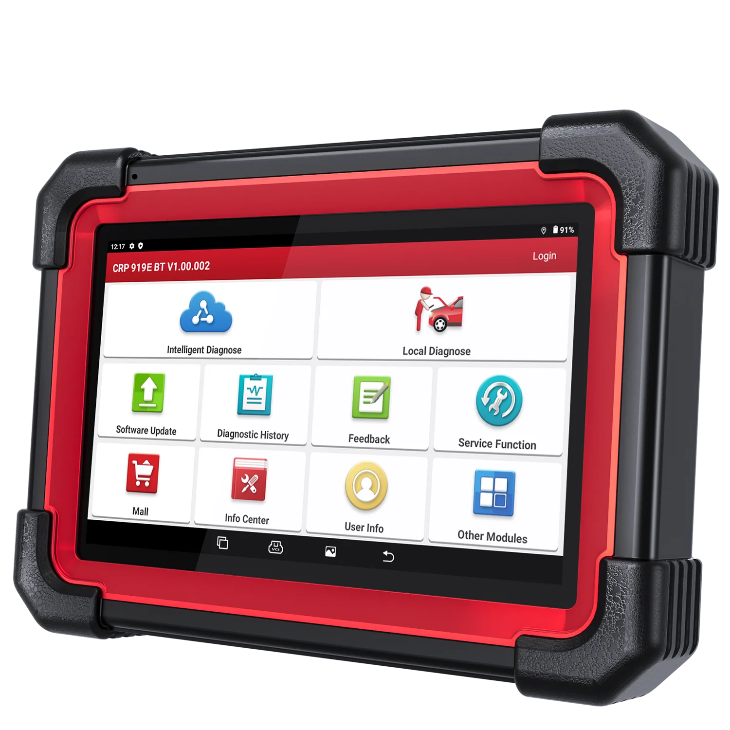 LAUNCH X431 CRP919E BT Car Diagnostic Tools CAN FD DOIP ALL Systems ECU Coding Bi-directional 35 Resets DBScar VII Auto Scanner