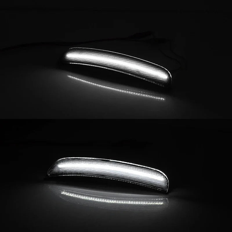 Front Rear Fender Side Marker Lights For Dodge Charger 2015 2016 2017 2018 2019 2020 2021 LED Turn Signal Lights Parking Lights