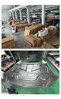 For 20-Up Corvette C8 Z06 Upgrade to C8 ZR1 DRY CARBON FIBER ZR1 Style  Rear Quarter Panels Fenders