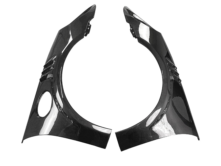 For Porsche 911 992 GT3 style Dry Carbon Fiber Car Front Bumper Side Fender Air Vent Covers Upgrade Car Accessories body kit