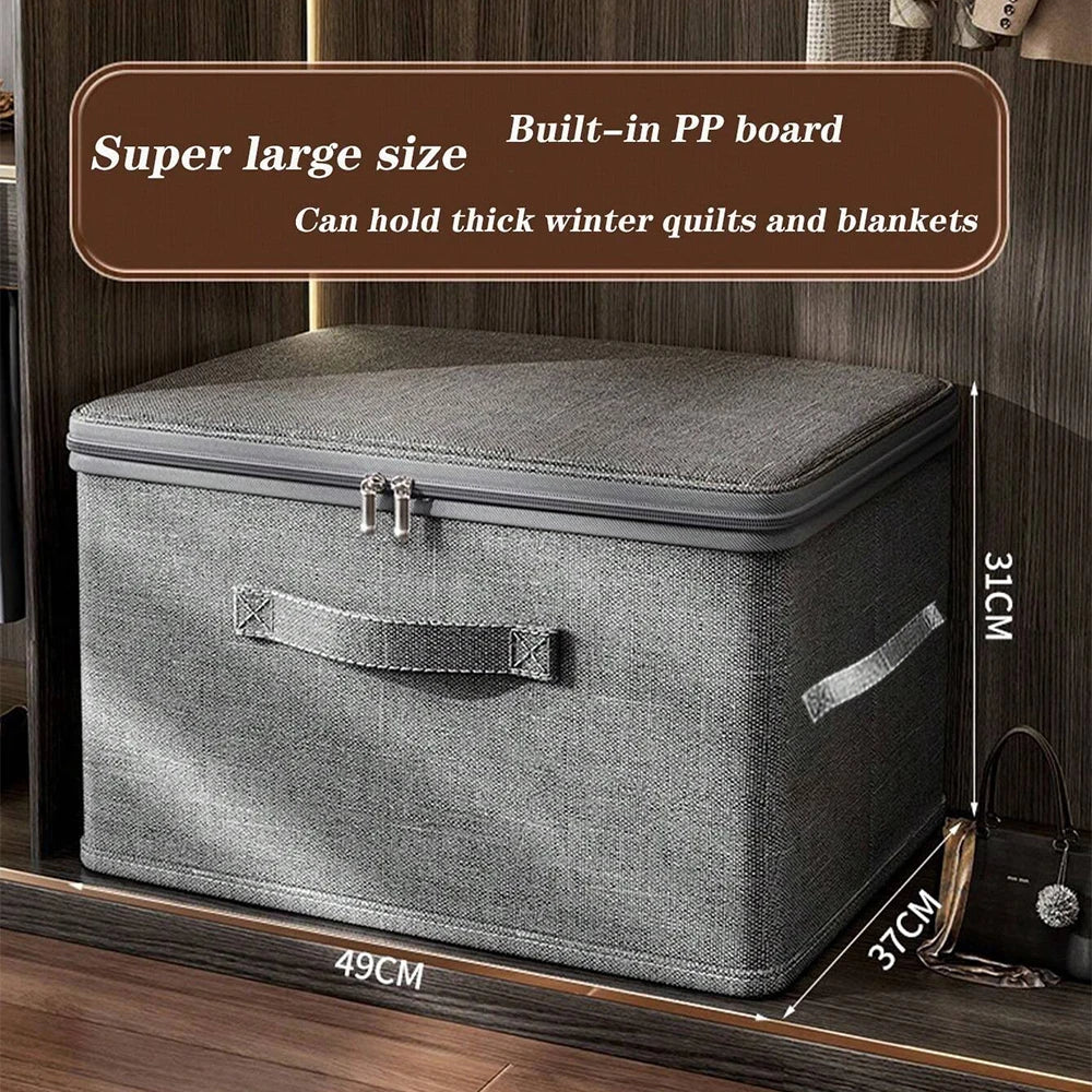 1PCS Folding Clothes Organizer , Large Capacity Quilt Organizer Multifunctional Bra Organizer Lingerie Oxford Cloth Divider