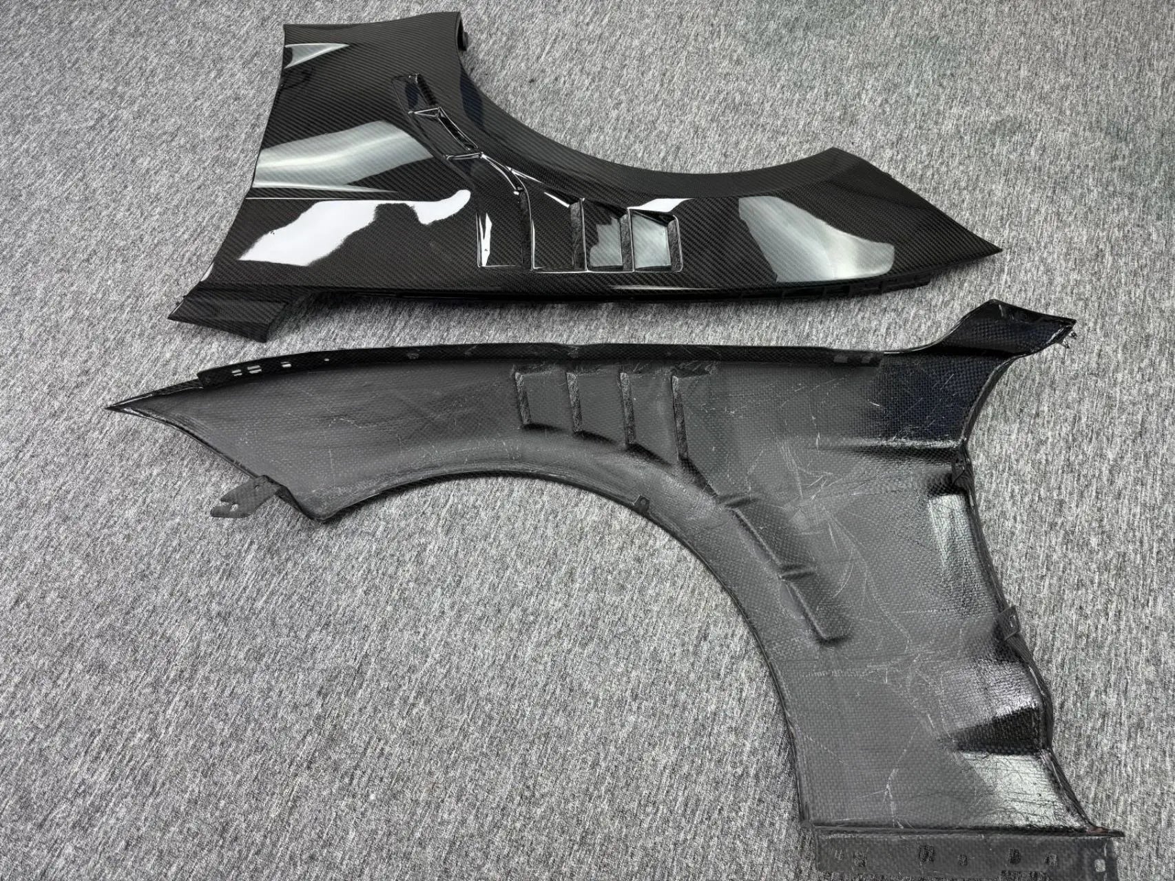 Suitable For Ford Mustang S550 GT EcoBoost V6 2015-2023 Carbon Fiber TPF Style Front Fender Exterior Upgrade