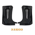 Car Rear Mudguard Extended Body Kit Flaps Guards Carbon Fiber Black For Chevrolet Corvette C8 Z06 E-Ray Coupe HTC 2023 2024