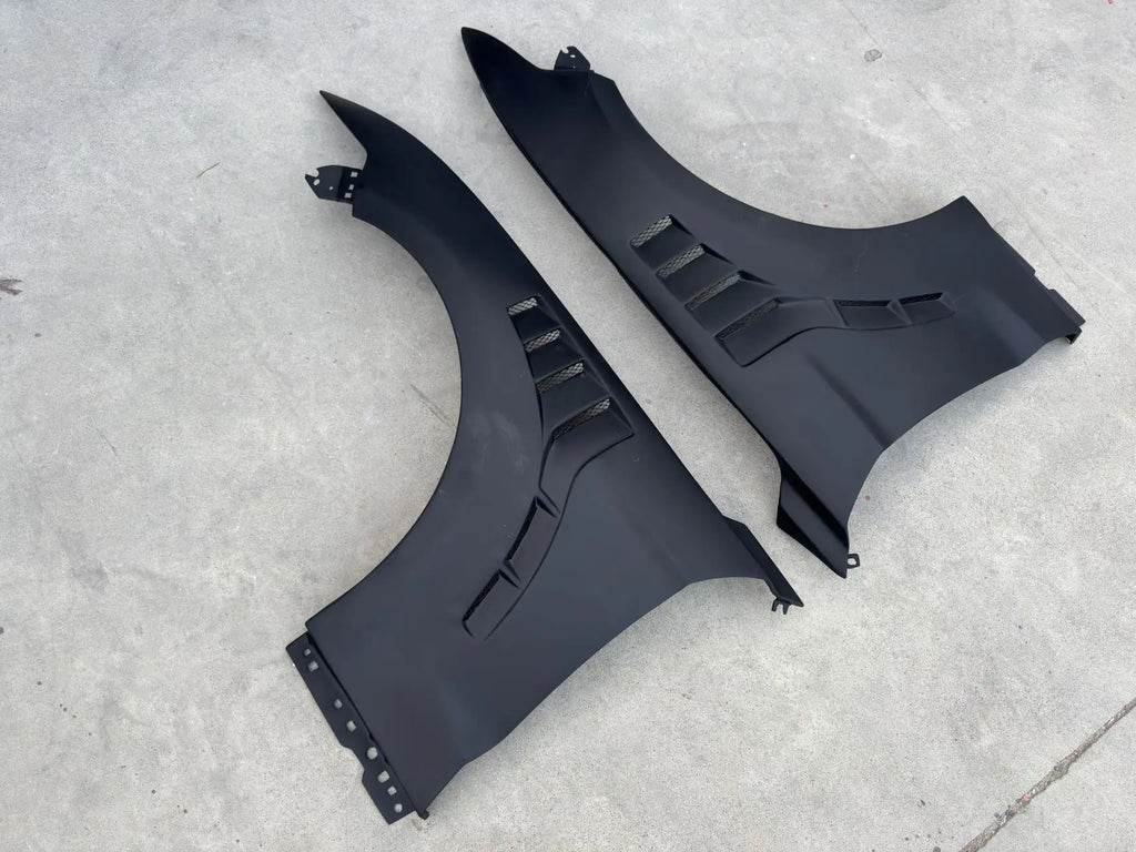 Suitable For Ford Mustang S550 GT EcoBoost V6 2015-2023 Carbon Fiber TPF Style Front Fender Exterior Upgrade