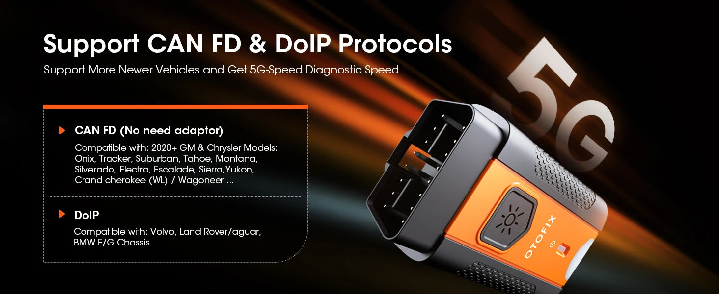OTOFIX D1 Lite Bidirectional Scan Tool All System Automotive Diagnostic Scanner FCA SGW CANFD DOIP OBD2 Scanner 2 Year Update