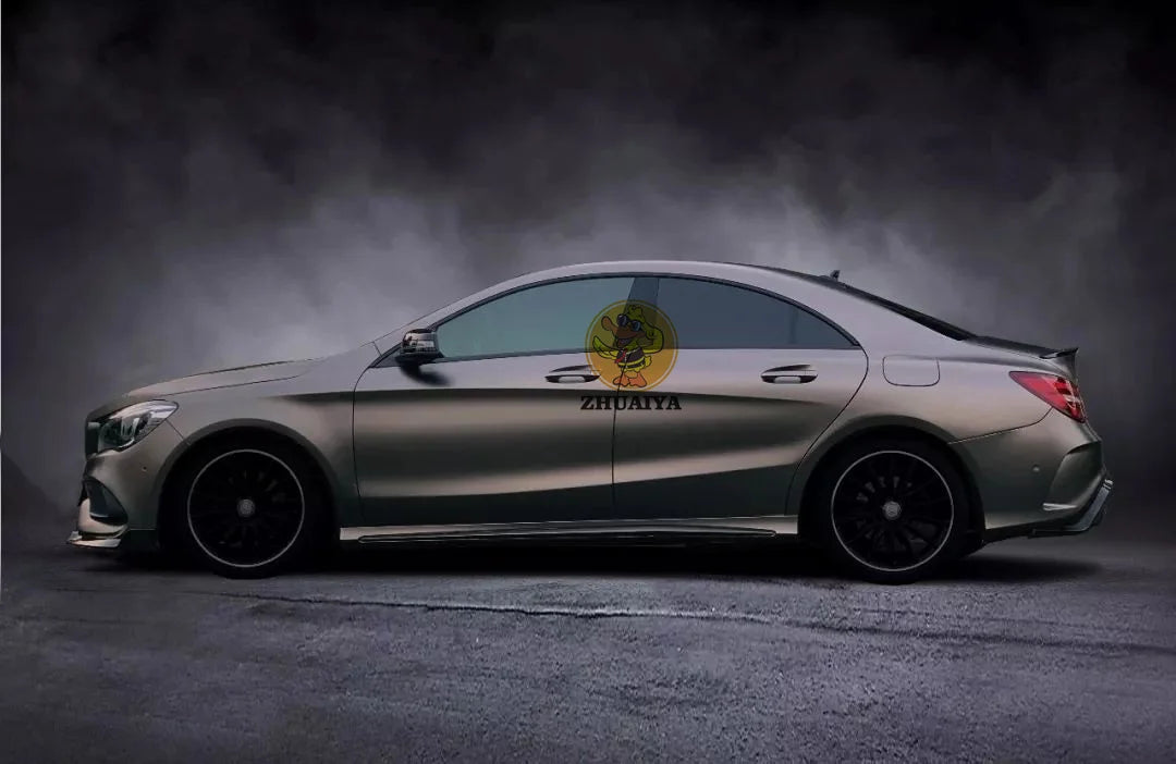 Super Matte Metallic Obsidian Lime Vinyl Wrap For Car Wrapping Covering Foil Air Bubble Free Low Tack Glue 152*18M/Roll 5x59ft