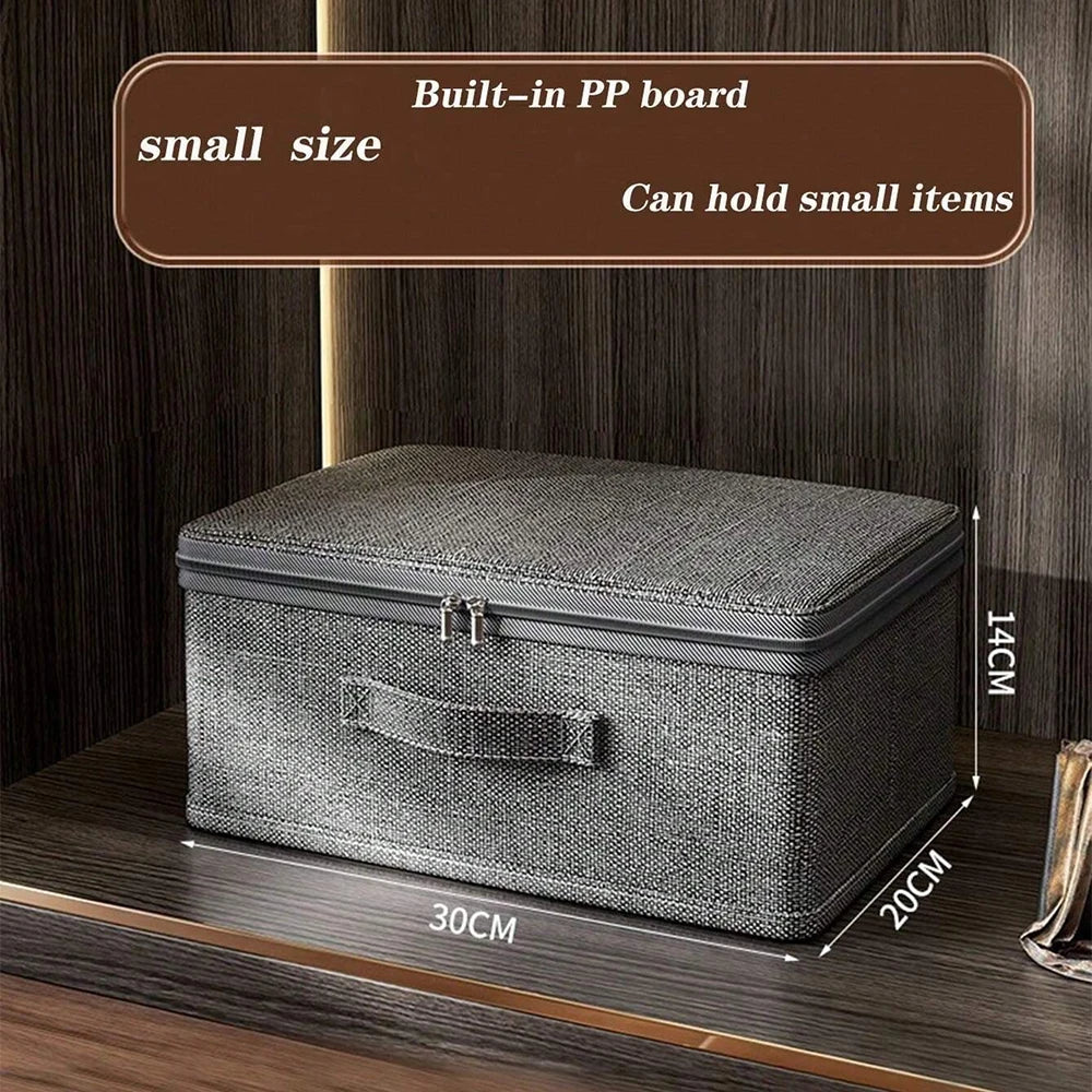 1PCS Folding Clothes Organizer , Large Capacity Quilt Organizer Multifunctional Bra Organizer Lingerie Oxford Cloth Divider