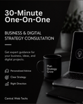 30-Minute One-on-One Business & Digital Strategy Consultation